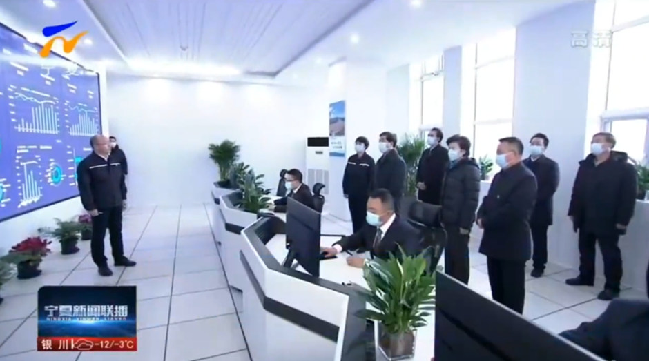 陈润儿、咸辉慰问春节期间坚守在供水一线的银川中铁水务员工